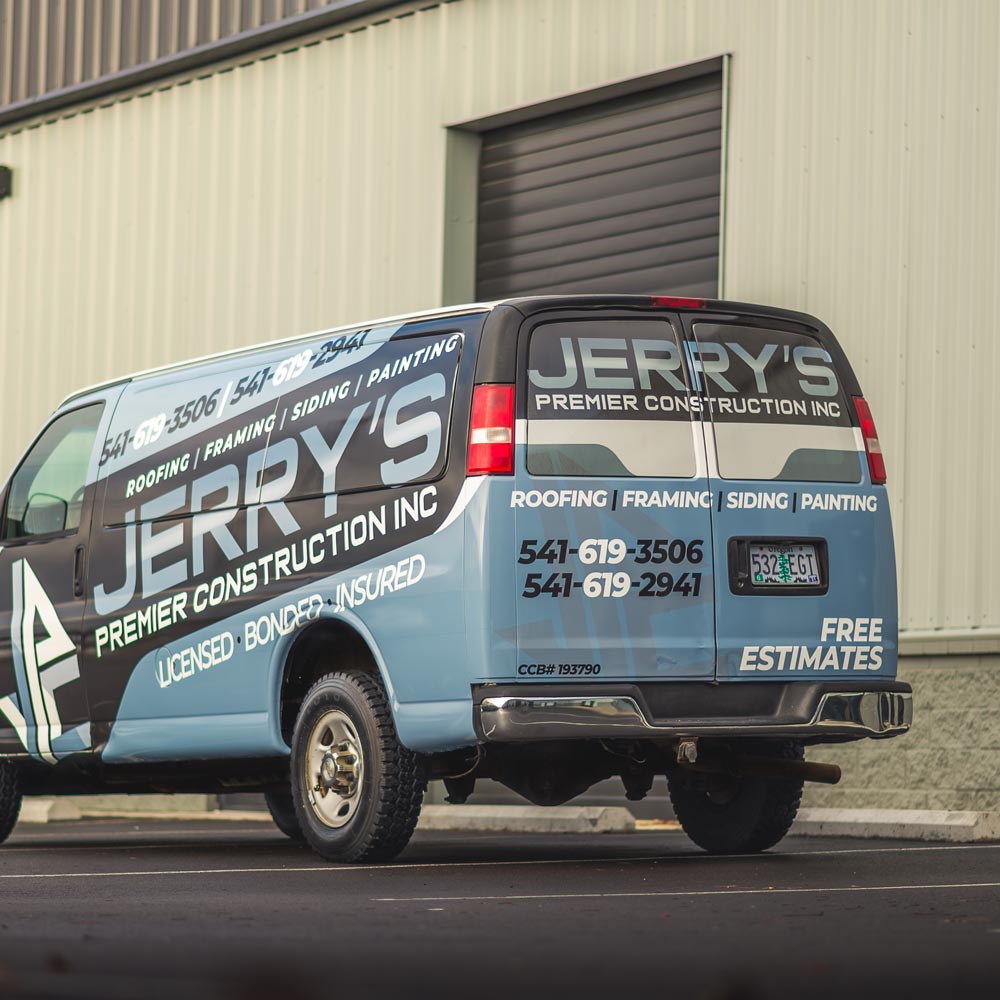 Wrapped Commercial Van